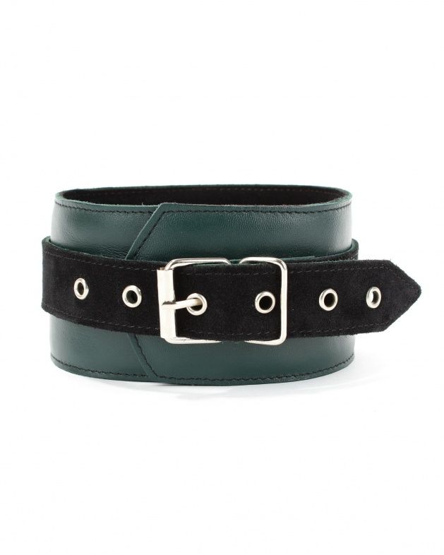 Изумрудный ошейник Emerald Collar On The Strap 2