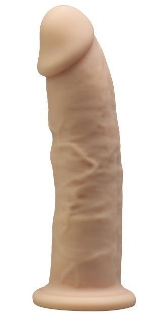 Телесный фаллоимитатор-реалистик на присоске Model 2 6’’- 15,4 см.