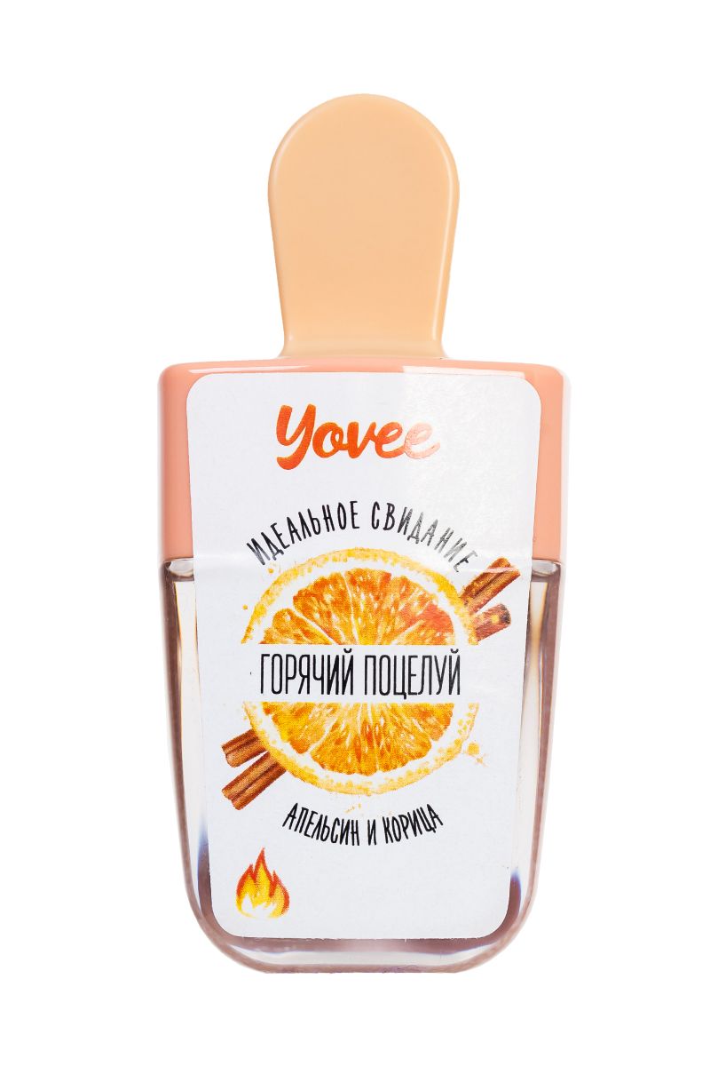 Бальзам для губ «Горячий поцелуй» с ароматом апельсина и корицы - 5,5 мл. 2