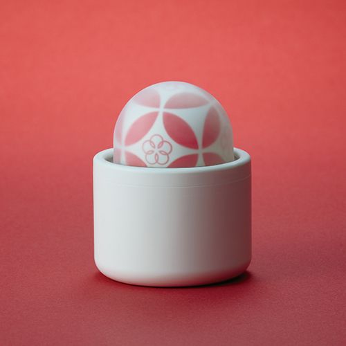 Белый вибромассажёр Temari Hana 2