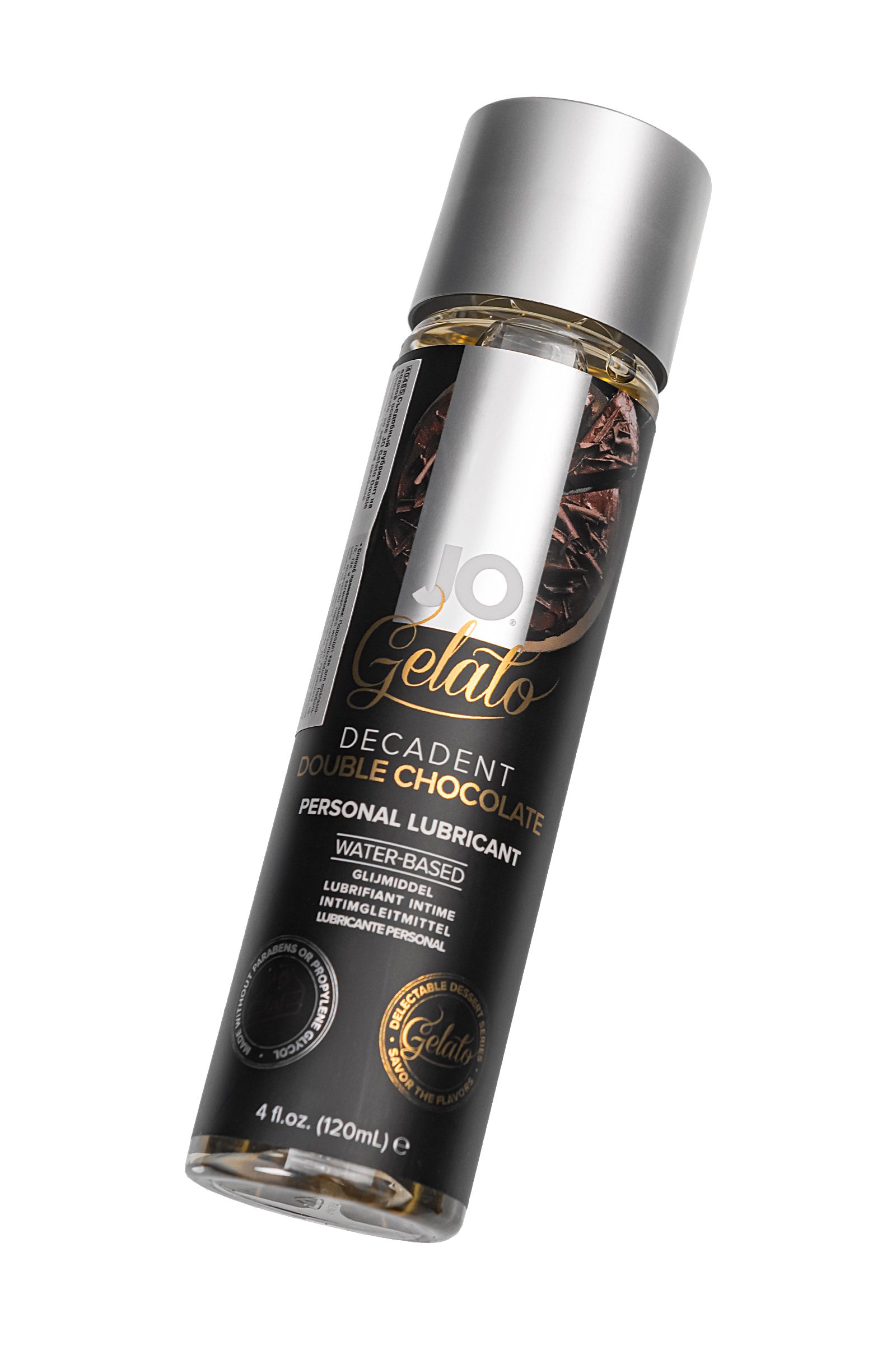 Лубрикант с ароматом шоколада JO GELATO DECADENT DOUBLE CHOCOLATE - 120 мл. 5