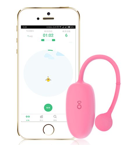 Розовый тренажер Кегеля Magic Kegel Coach 2