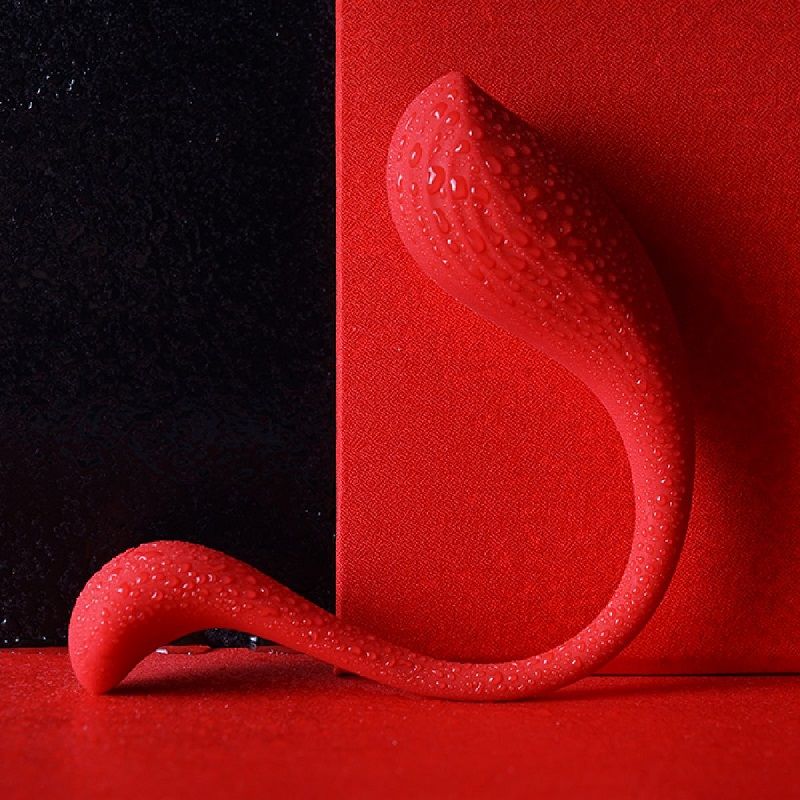 Красный интерактивный вибромассажер Phoenix Neo 5