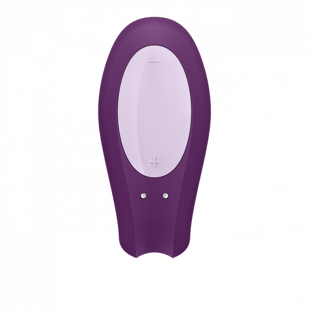 Фиолетовый вибратор для пар Double Joy с управлением через приложение 5