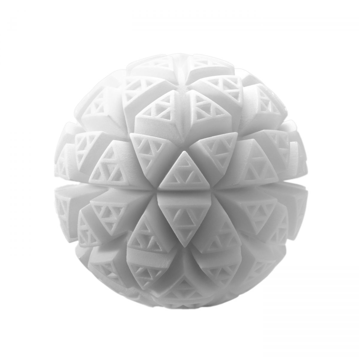 Белый мастурбатор Tenga Geo Glacier 1