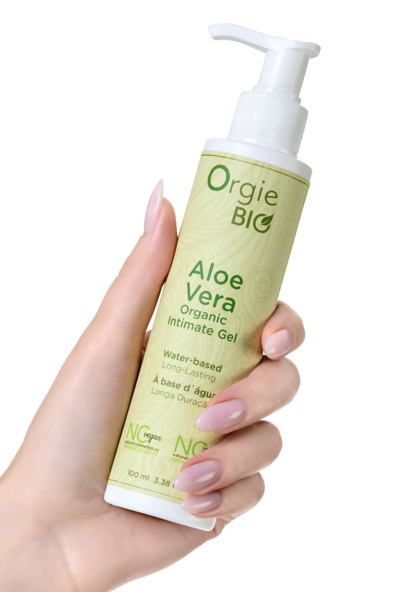 Органический интимный гель ORGIE Bio Aloe Vera с экстрактом алоэ вера - 100 мл. 4