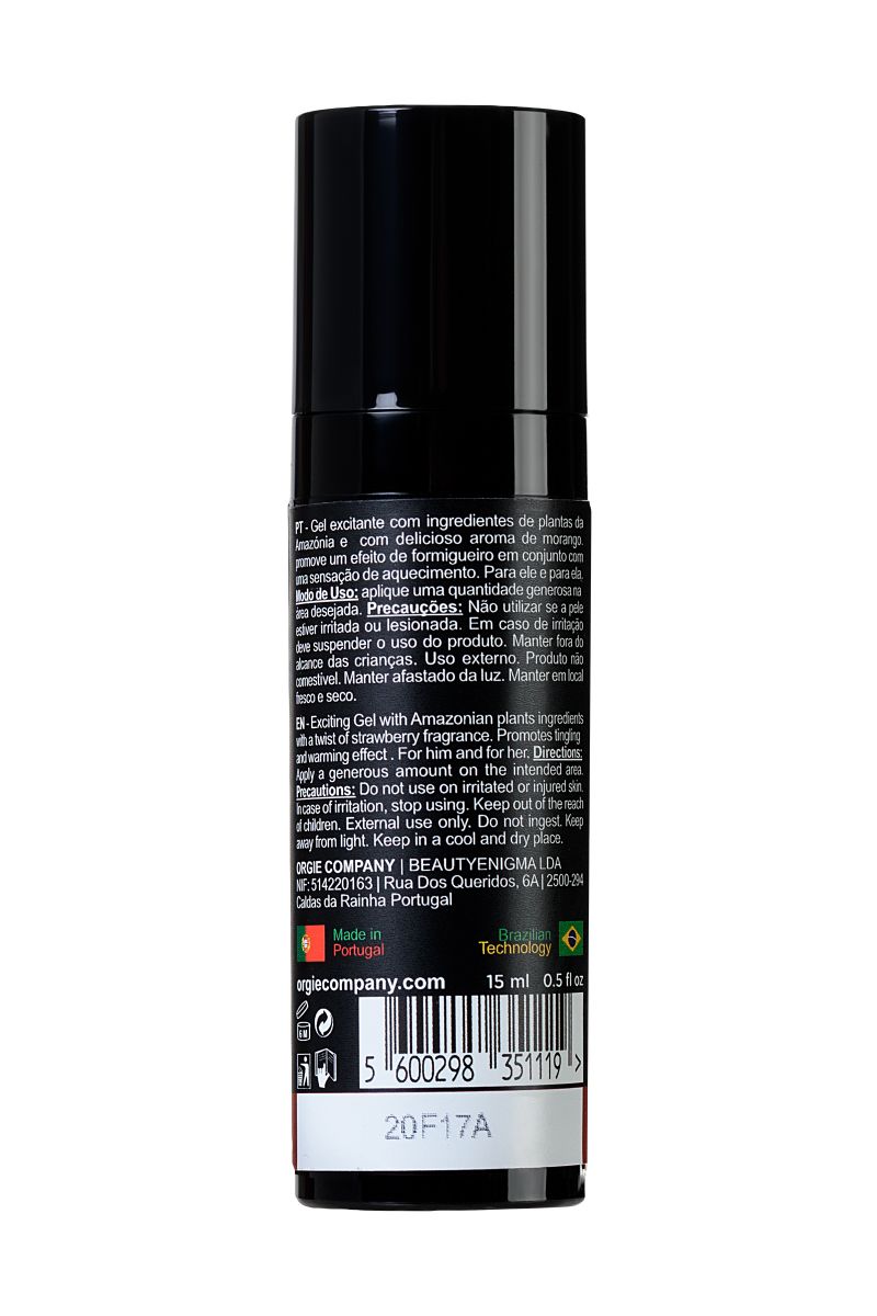 Разогревающий гель для массажа ORGIE Sexy Vibe Hot с эффектом вибрации - 15 мл. 2