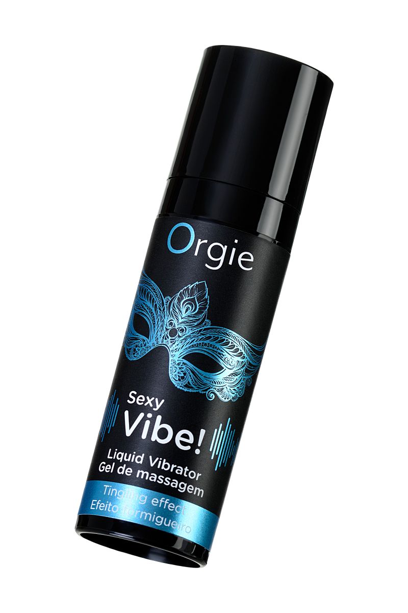 Гель для массажа ORGIE Sexy Vibe Liquid Vibrator с эффектом вибрации - 15 мл. 4