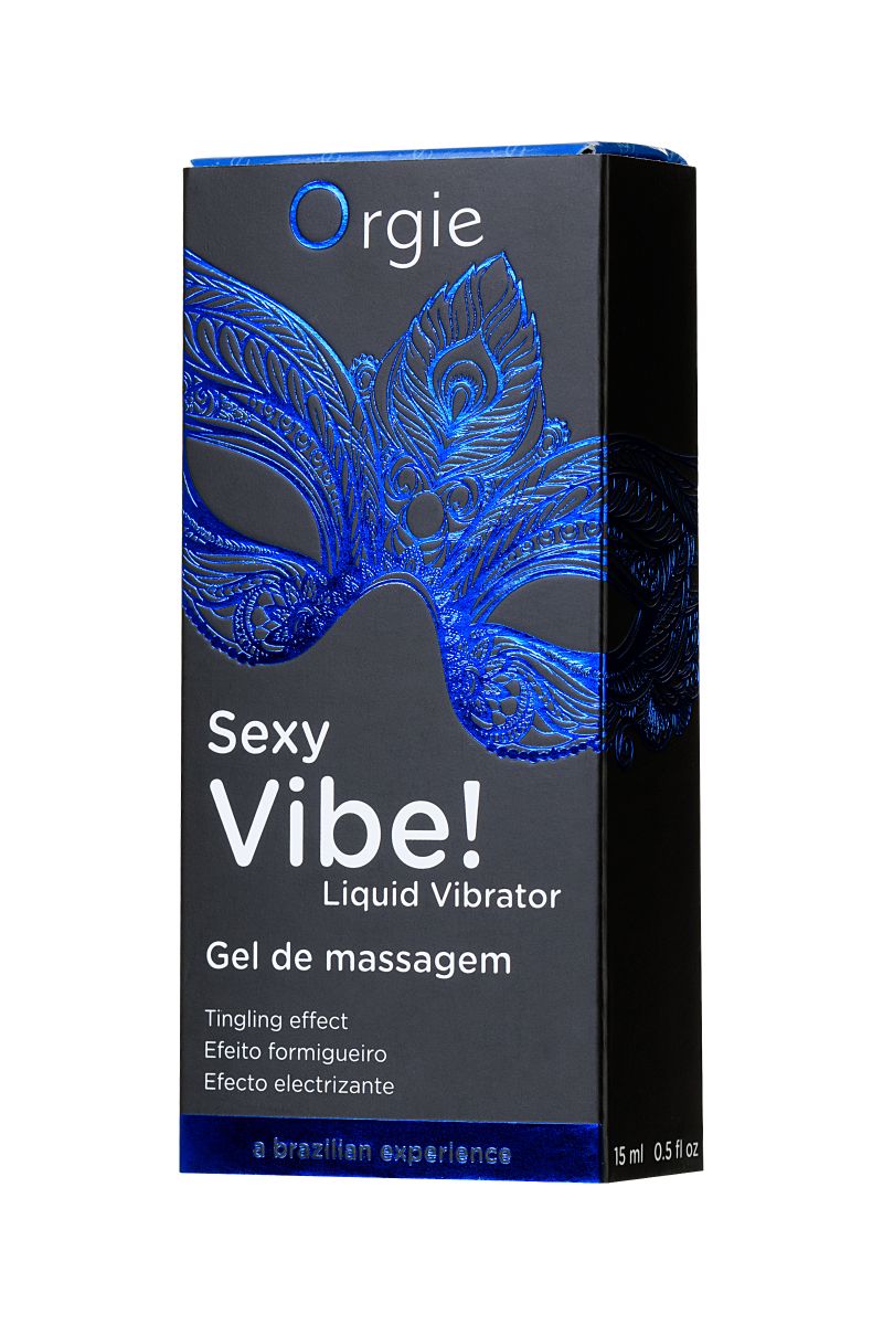 Гель для массажа ORGIE Sexy Vibe Liquid Vibrator с эффектом вибрации - 15 мл. 6
