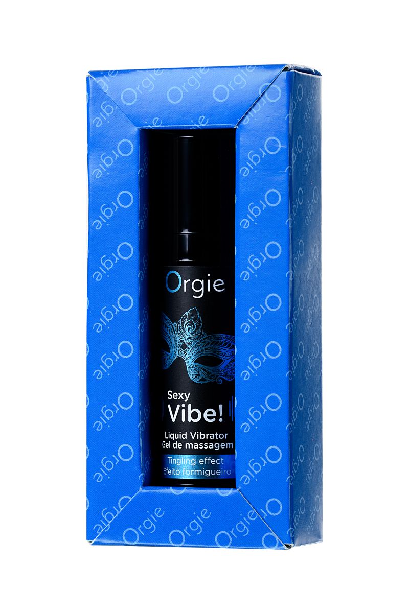 Гель для массажа ORGIE Sexy Vibe Liquid Vibrator с эффектом вибрации - 15 мл. 8