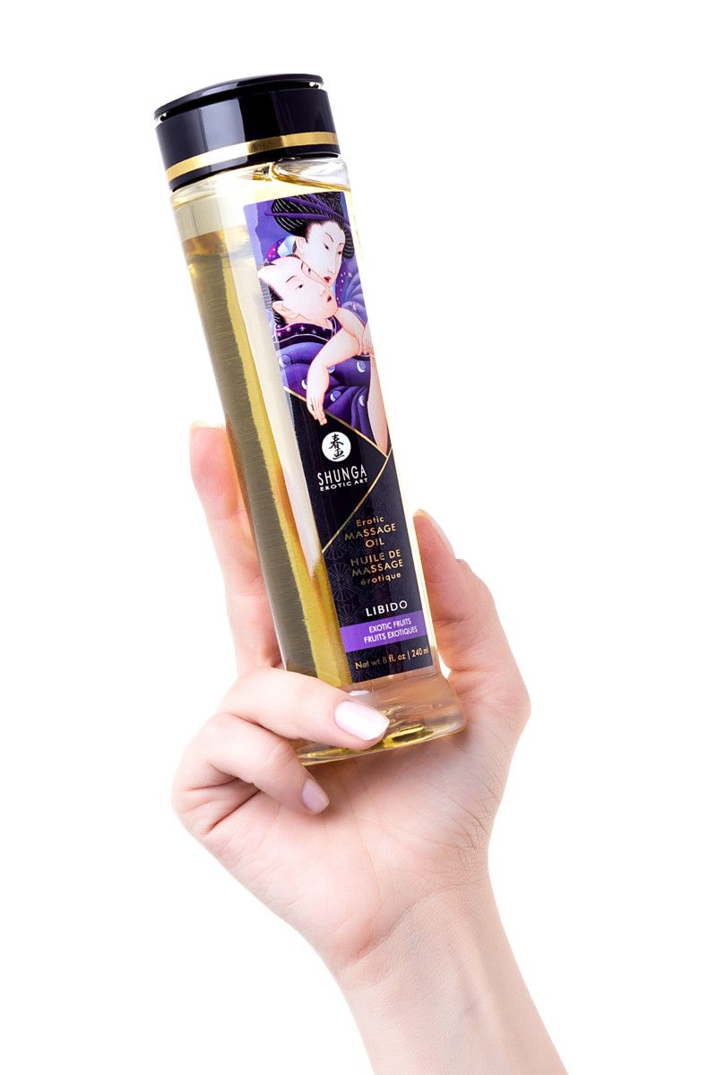 Массажное масло Libido Exotic Fruits с ароматом экзотических фруктов - 240 мл. 5
