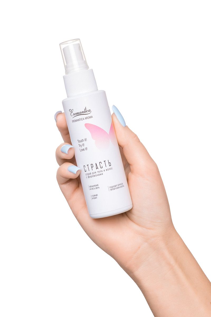 Спрей для тела и волос с феромонами "Страсть" - 110 мл. 2