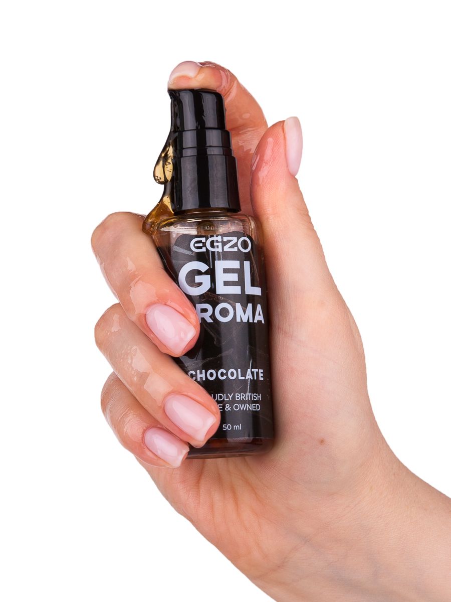 Интимный лубрикант Egzo Aroma с ароматом шоколада - 50 мл. 4