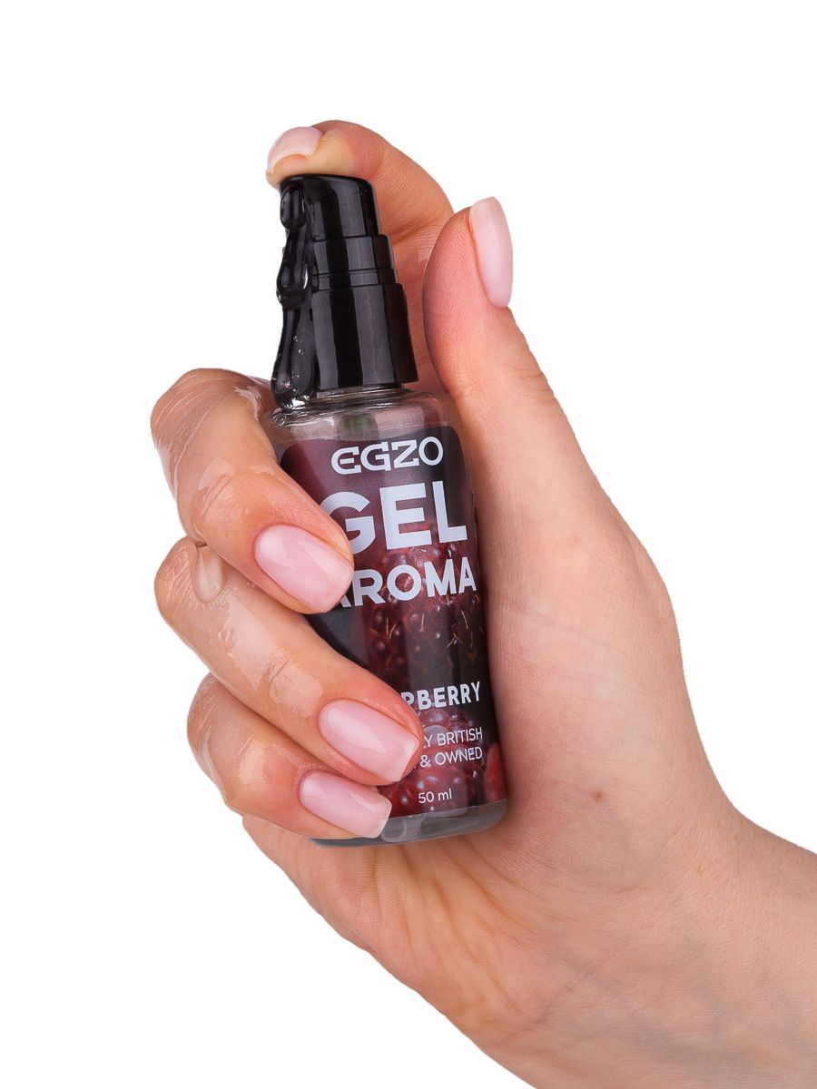 Интимный лубрикант Egzo Aroma с ароматом малины - 50 мл. 4