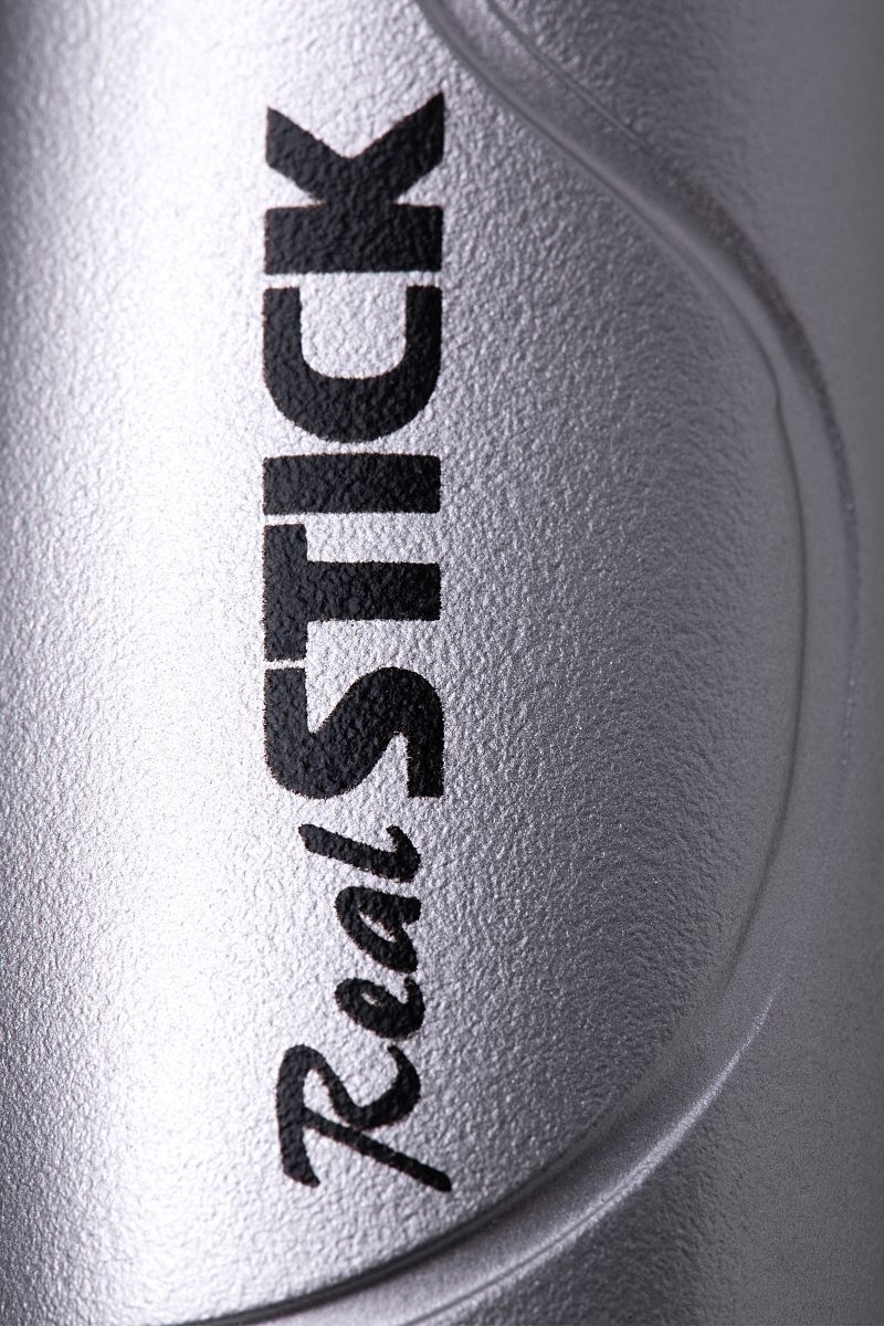 Коричневый вибратор-ротатор Realstick Elite Mulatto на присоске - 21 см. 10