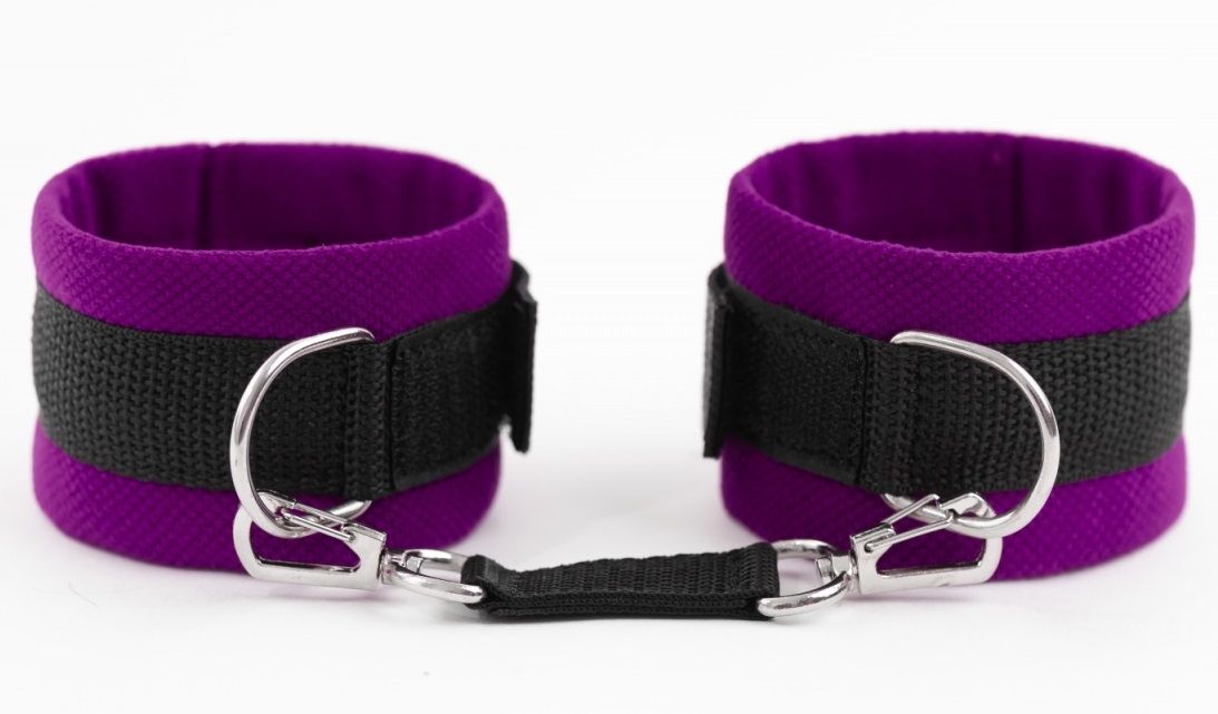 Фиолетово-черные оковы My rules на сцепке 1