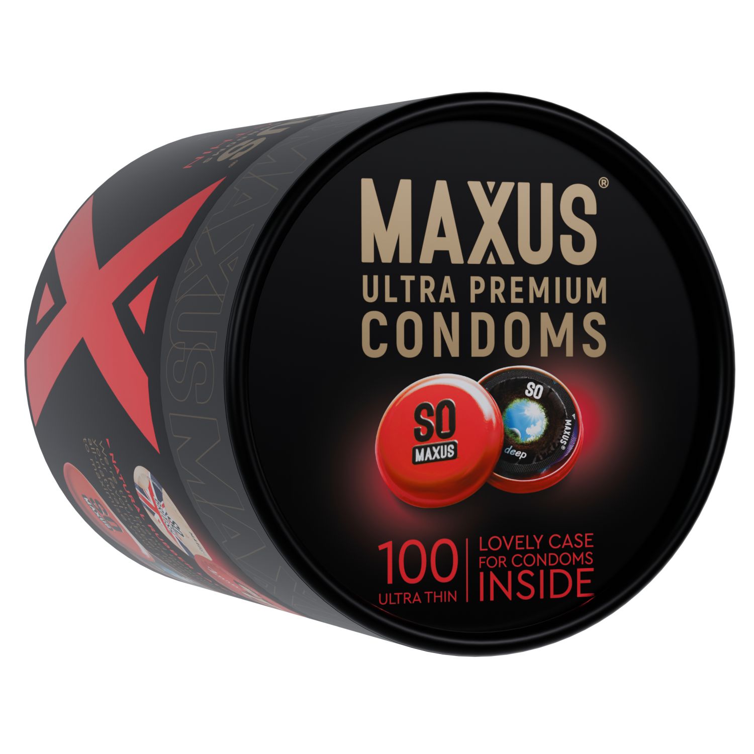 Ультратонкие презервативы в кейсе MAXUS So Much Sex - 100 шт. 3