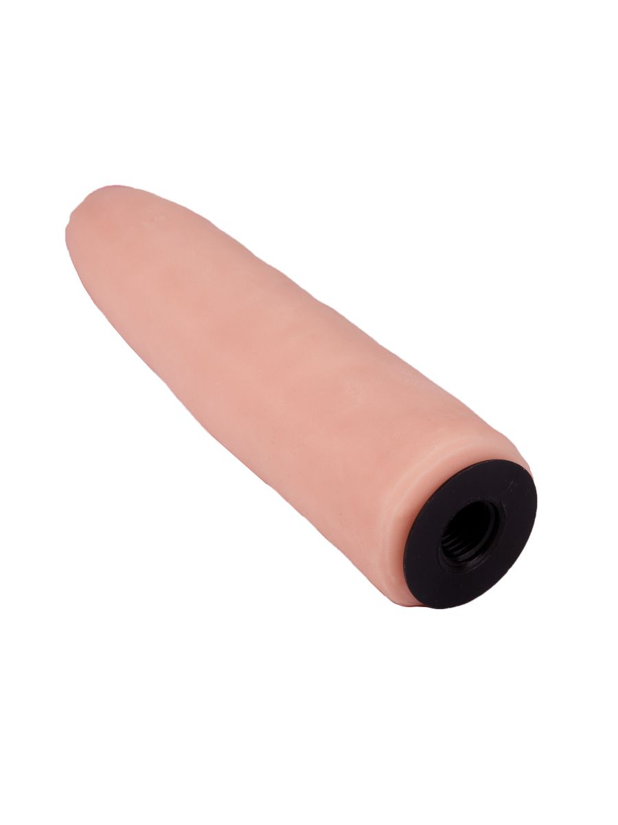 Пояс-трусики с насадкой Glamour Silver - 15,5 см. 10