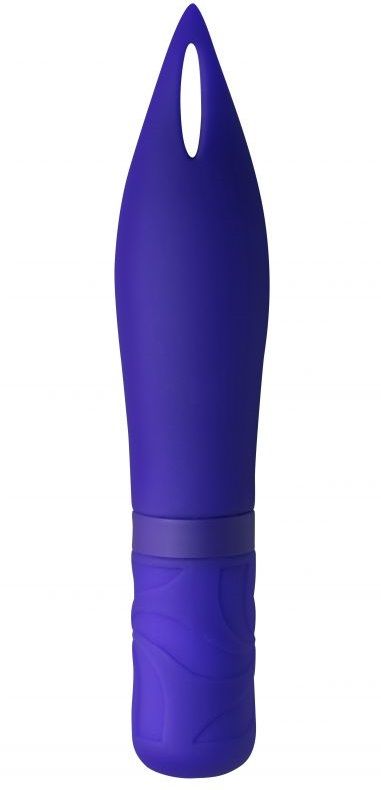 Синий мини-вибратор Airy’s Mystery Arrow - 15,2 см. 1