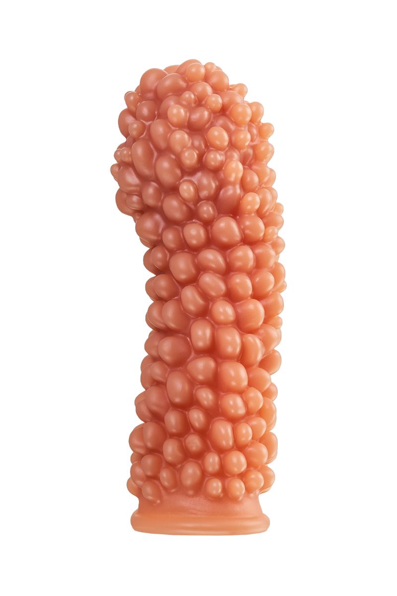 Телесная насадка с мягкими пузырьками - 16,5 см. 4