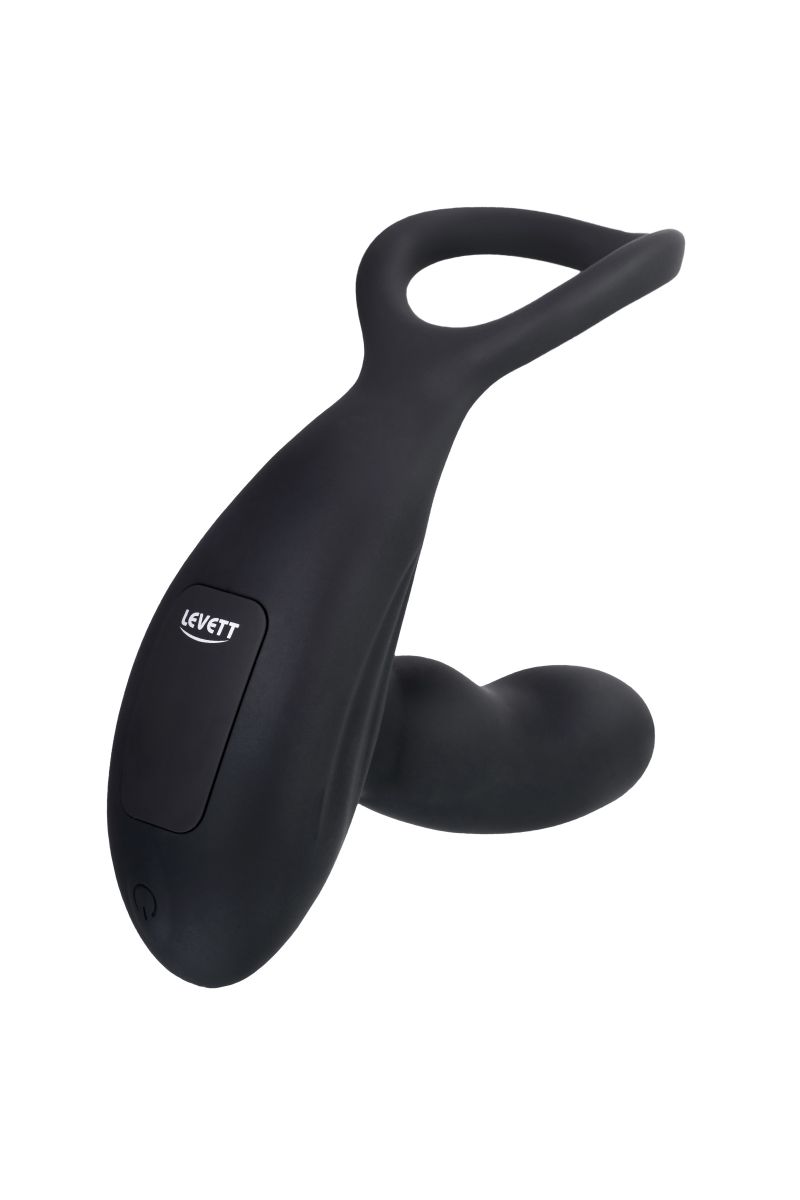 Черный стимулятор простаты Maud с вибрацией 2