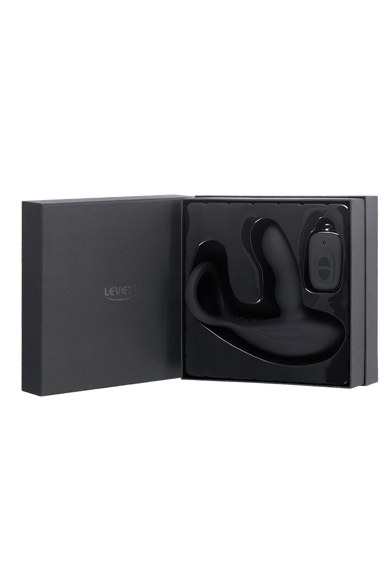 Черный стимулятор простаты Maud с вибрацией 11