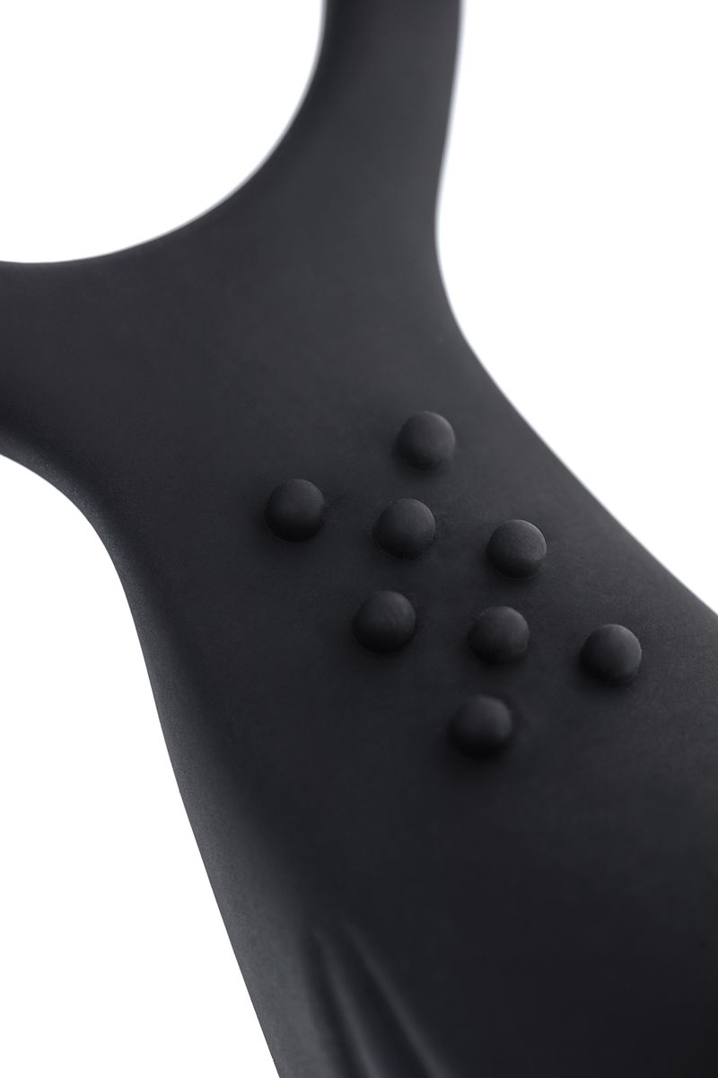 Черный стимулятор простаты Maud с вибрацией 12