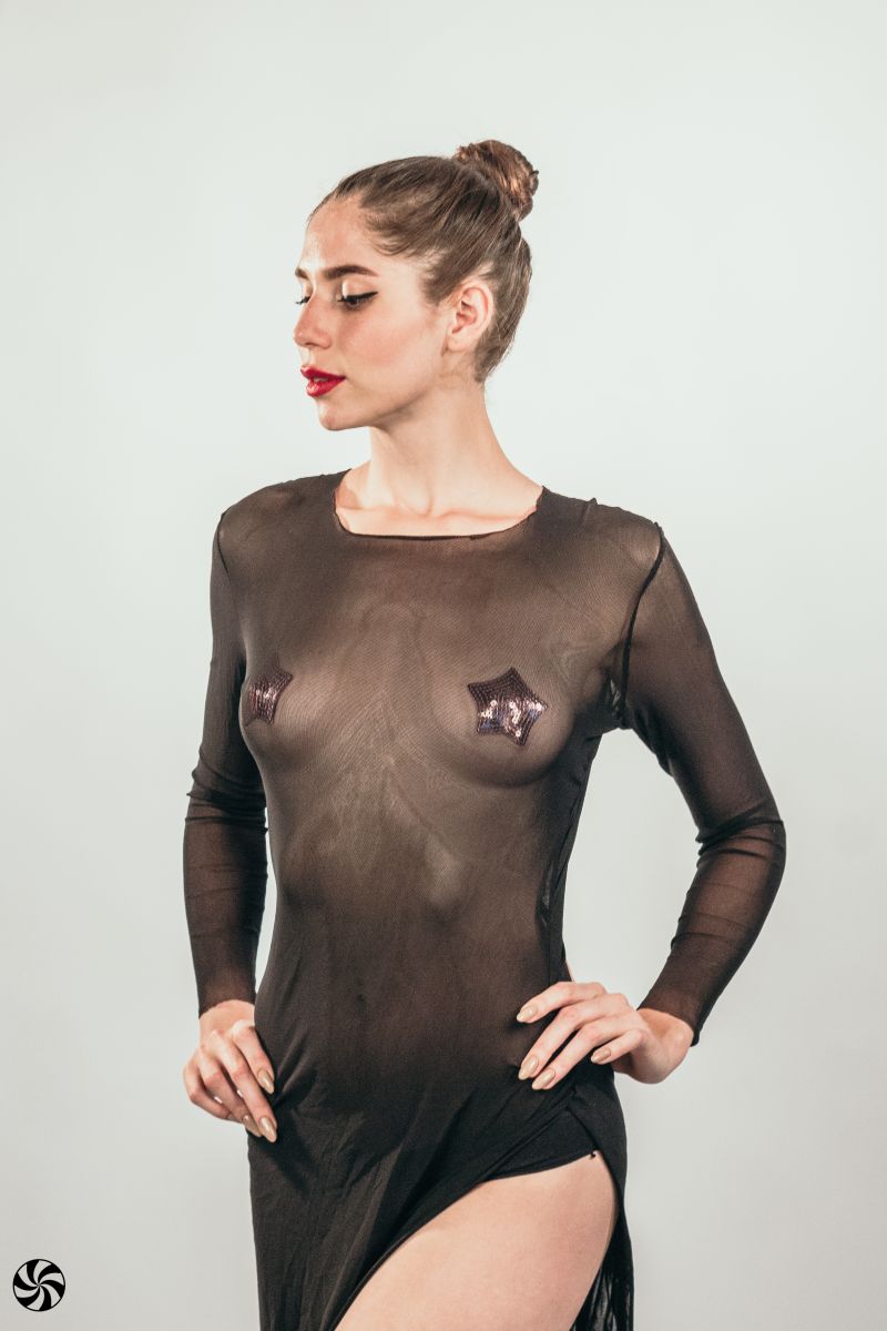 Розовые пэстисы-звездочки Tempest 6