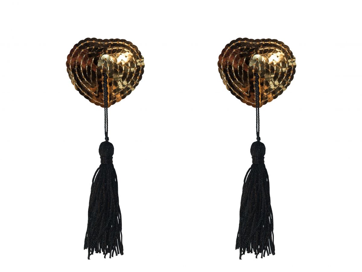 Золотистые пэстисы Gipsy с черными кисточками 1