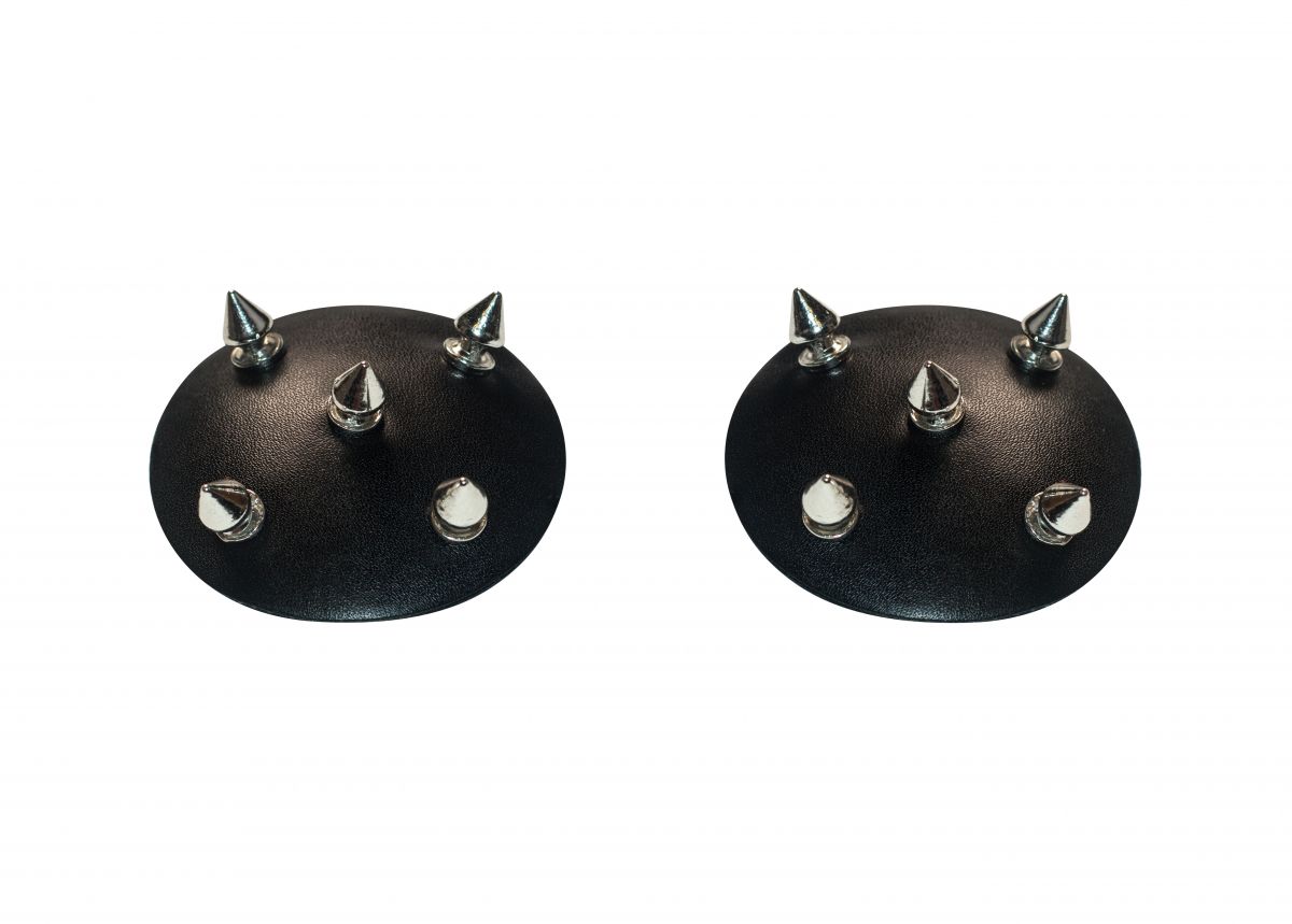 Черные пэстисы с шипами Royce 2