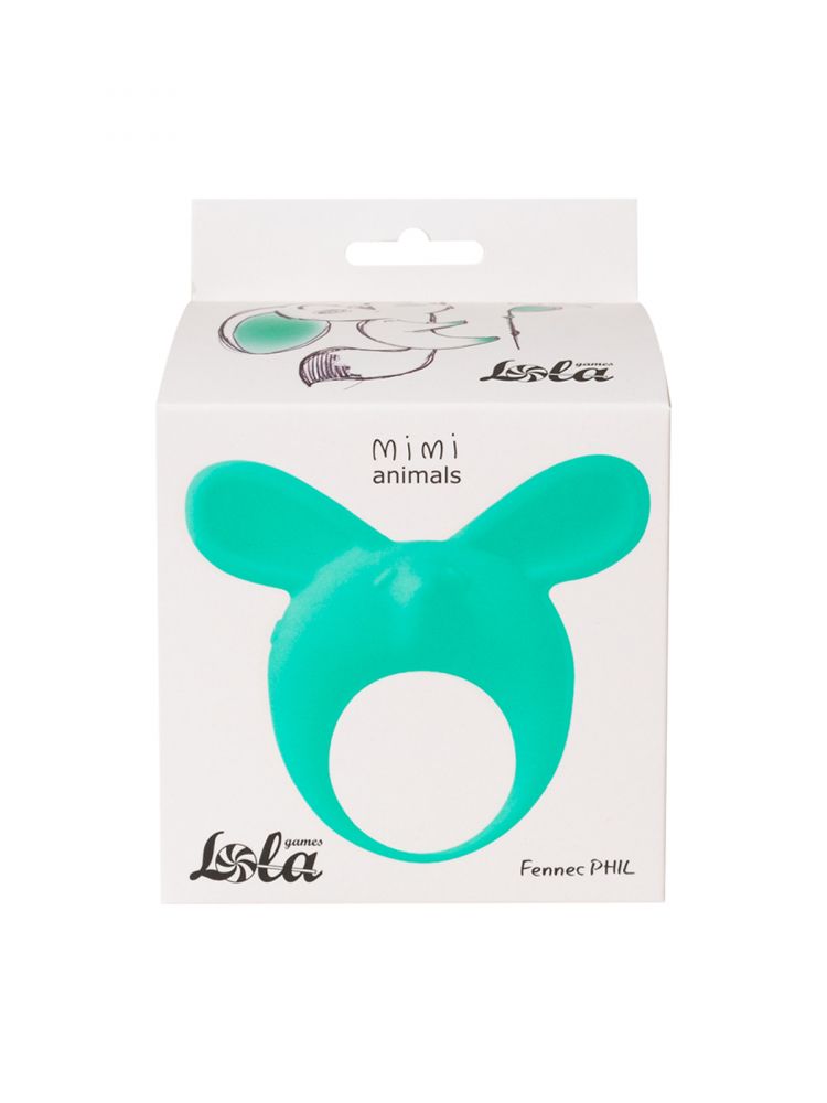 Зеленое эрекционное кольцо Fennec Phil 3