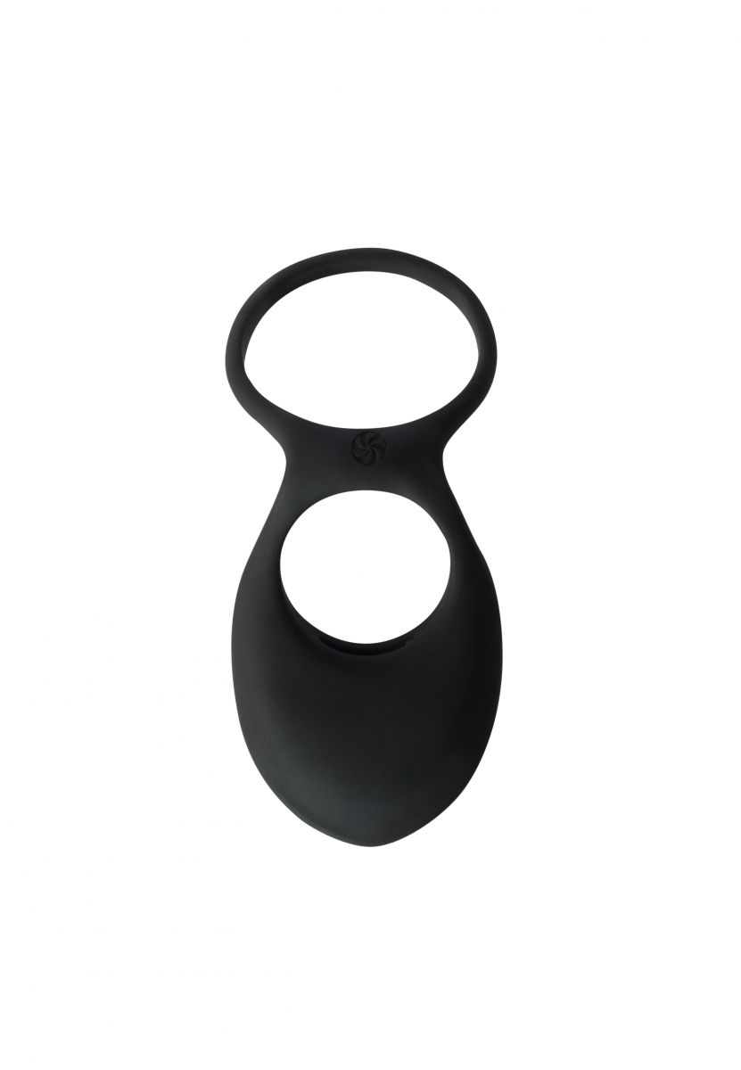 Черное эрекционное виброкольцо Daydream 2