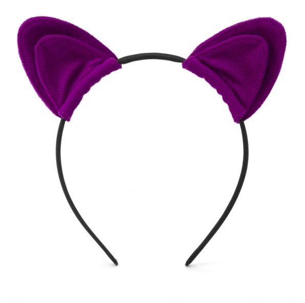 Фиолетовый ободок-ушки My rules 1