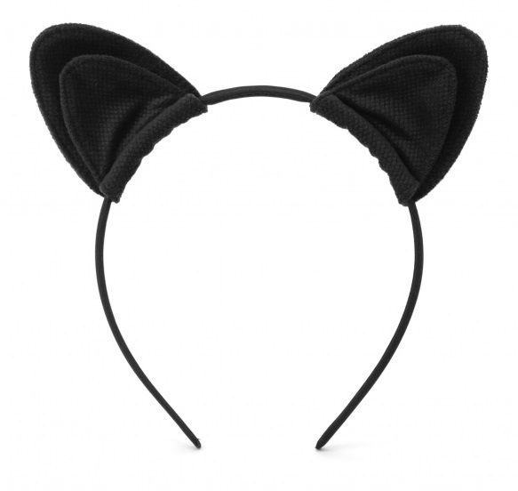 Черный ободок-ушки My rules 1