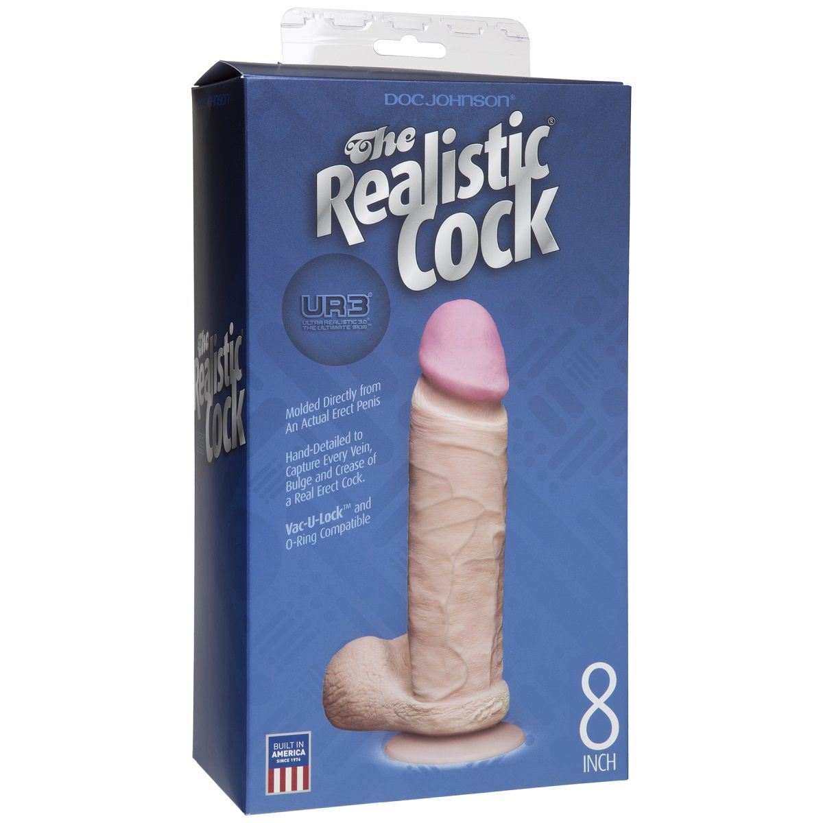 Ультрареалистичный фаллоимитатор The Realistic Cock ULTRASKYN 8” - 20,57 см. 3