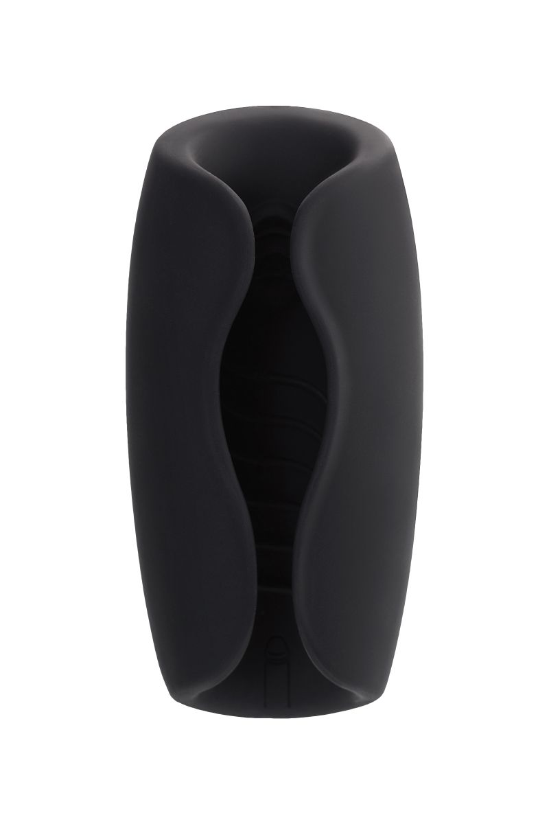 Черно-белый перезаряжаемый мастурбатор Erotist Hailstorm 2