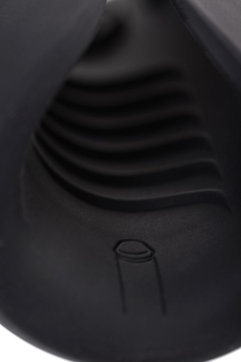 Черно-белый перезаряжаемый мастурбатор Erotist Hailstorm 11