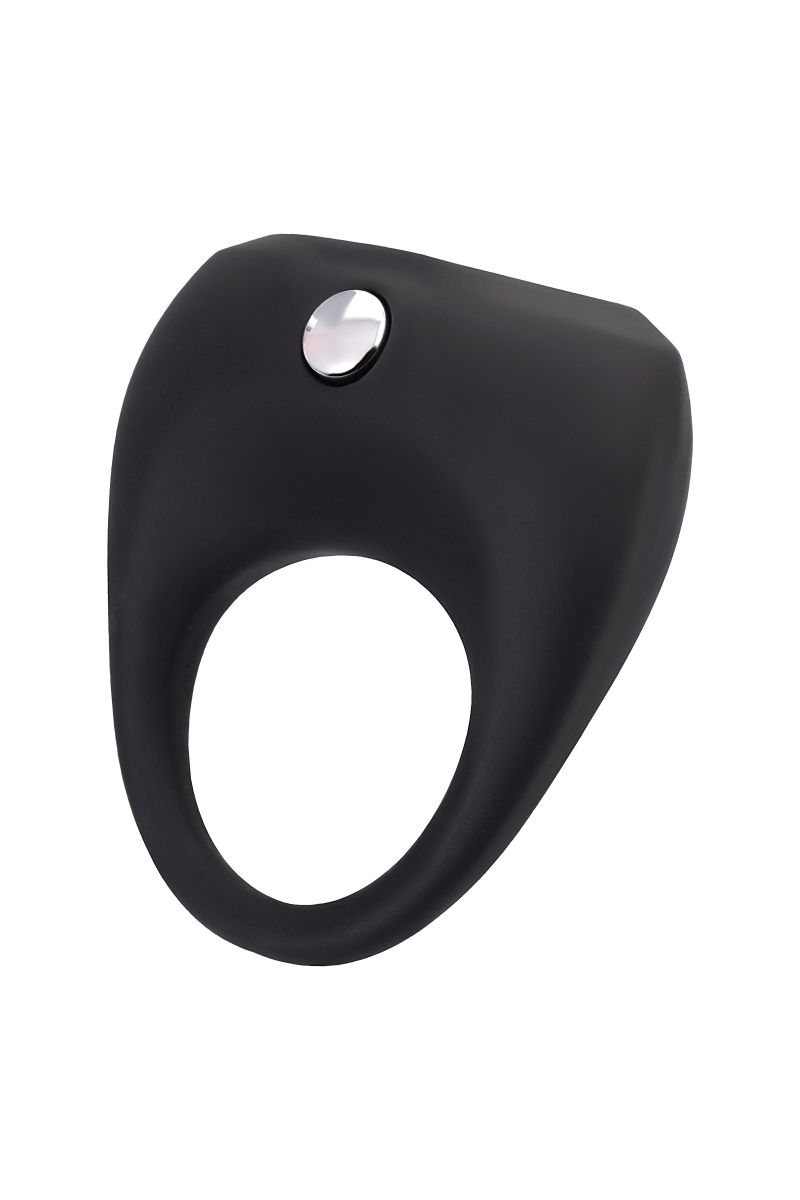 Черное эрекционное виброкольцо Erotist Cosm 4