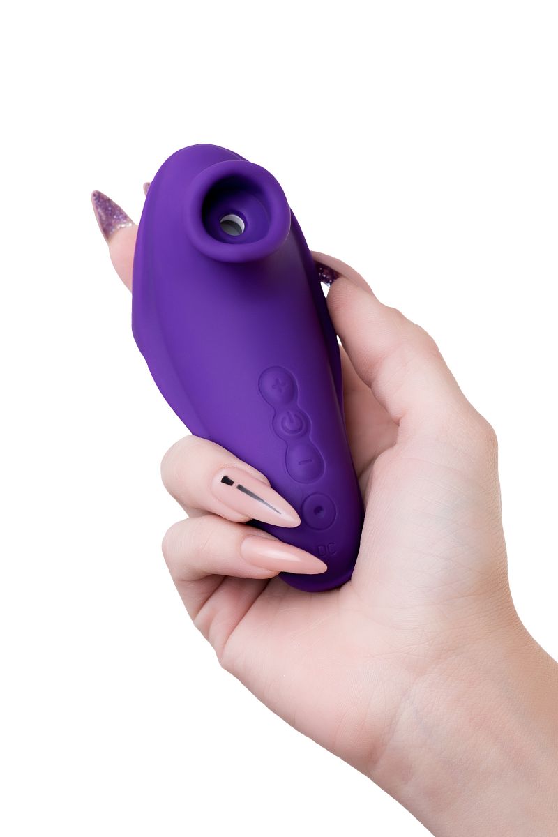 Фиолетовый клиторальный стимулятор Swizzy 6