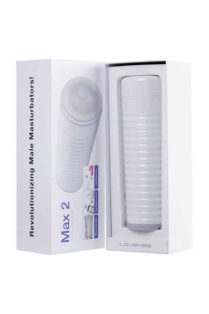 Белый мастурбатор Lovense Max 2 9