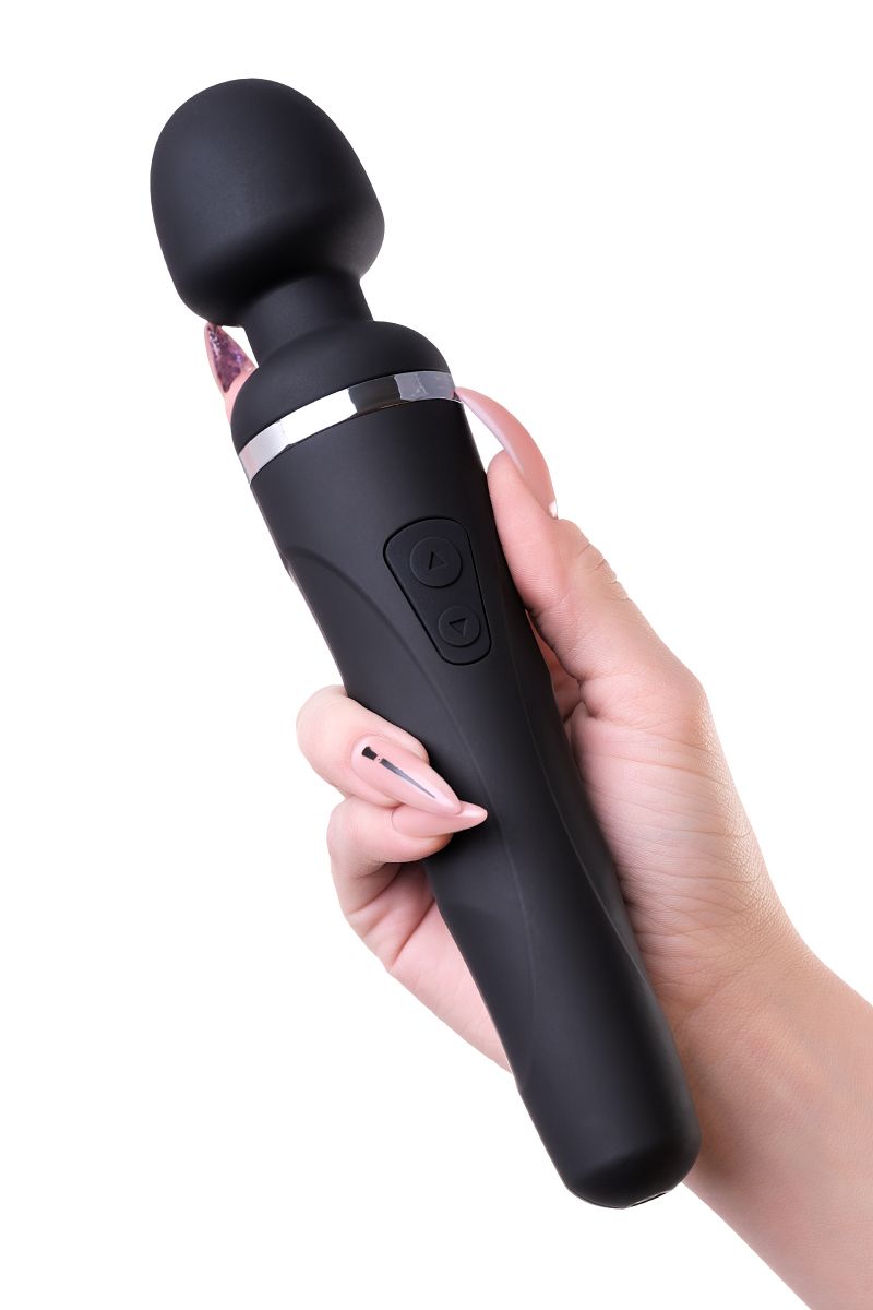 Черный вибромассажер Lovense Domi 2 - 23,3 см. 7