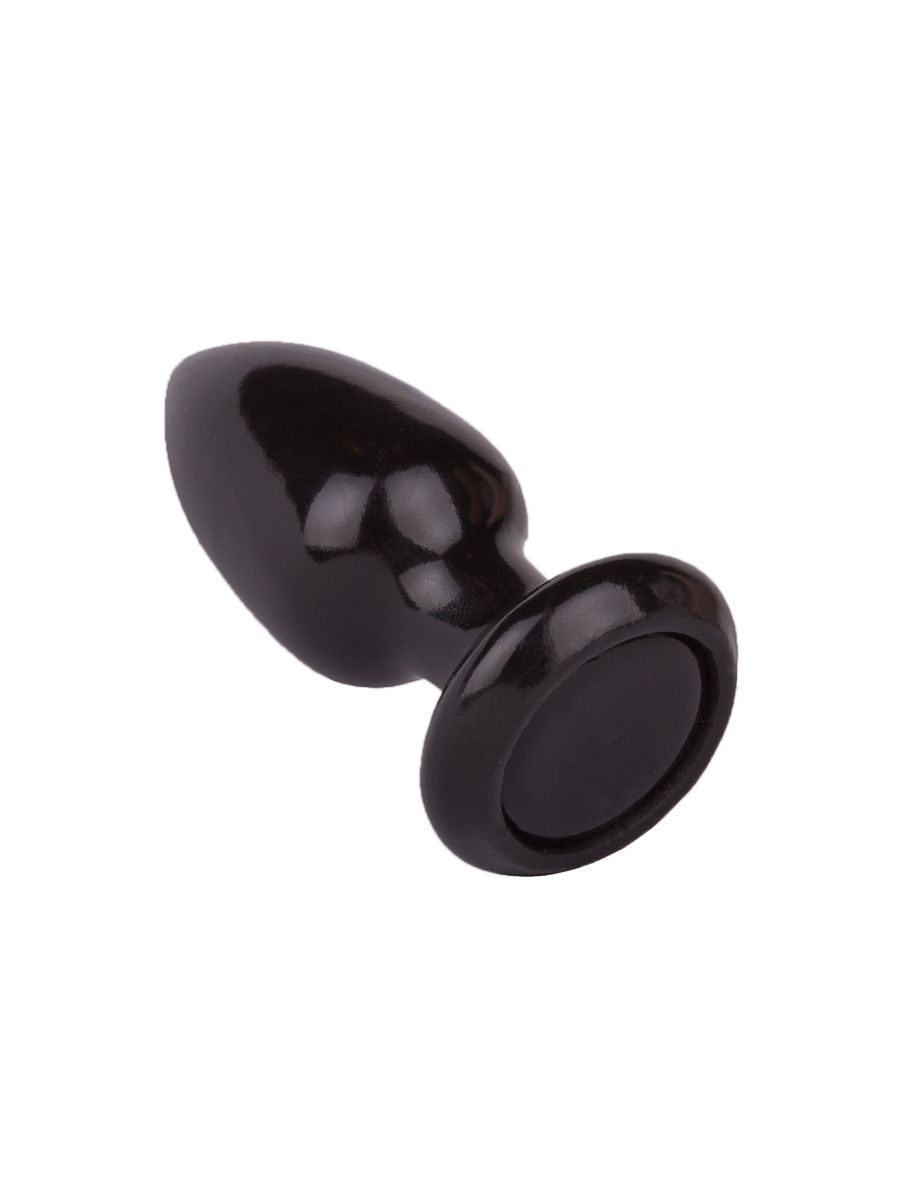 Черная анальная пробка MAGNUM 5 - 8,5 см. 2