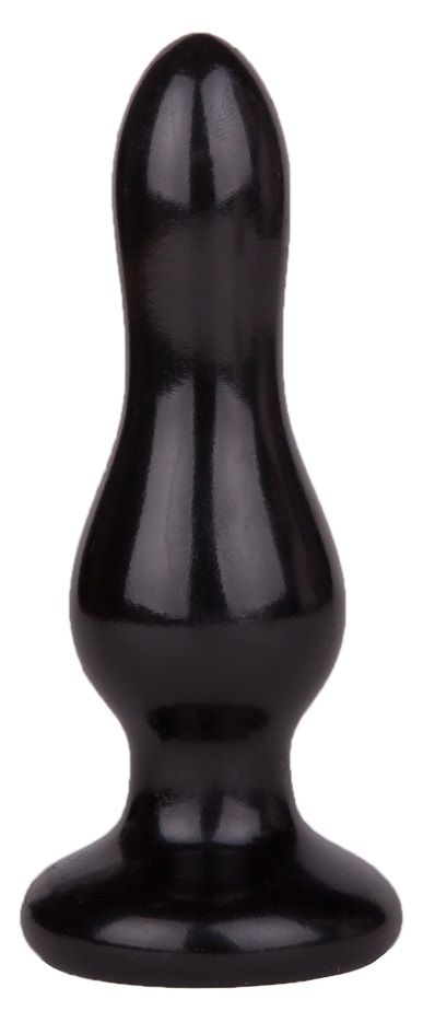Черная анальная пробка MAGNUM 11 - 11 см. 1