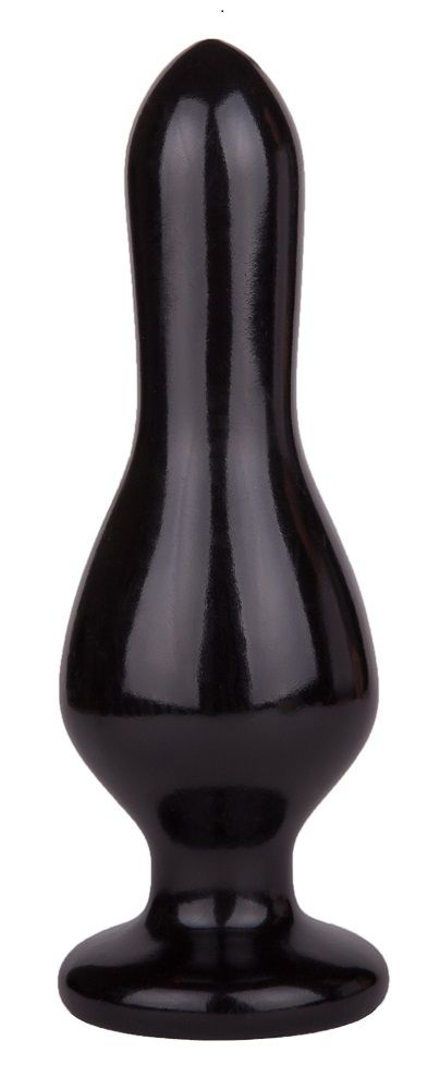 Черная анальная пробка MAGNUM 15 - 16 см. 1