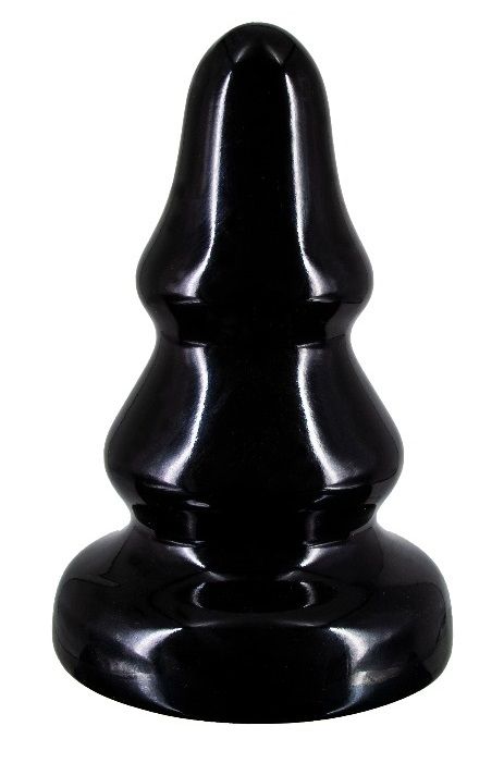 Черная анальная пробка MAGNUM 17 - 16 см. 1