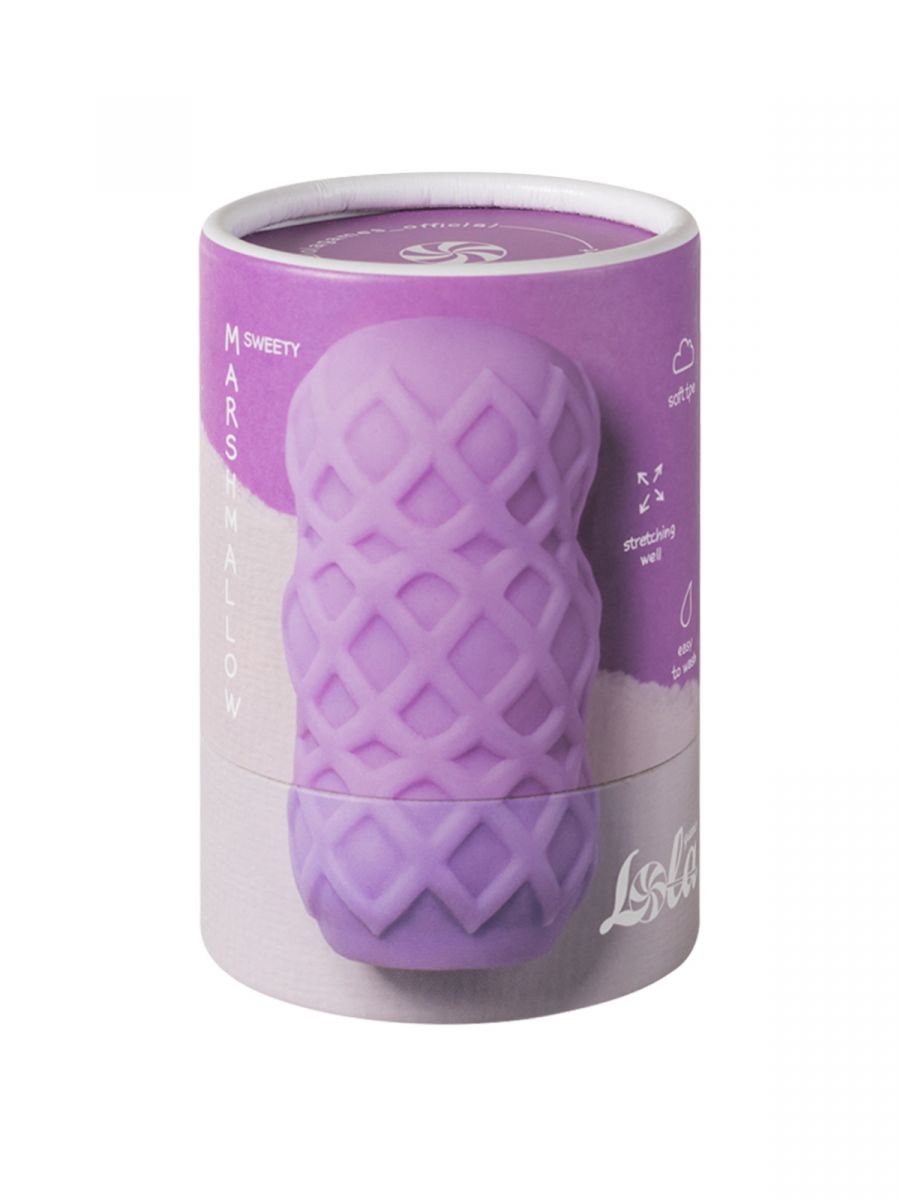 Сиреневый мастурбатор Sweety 6