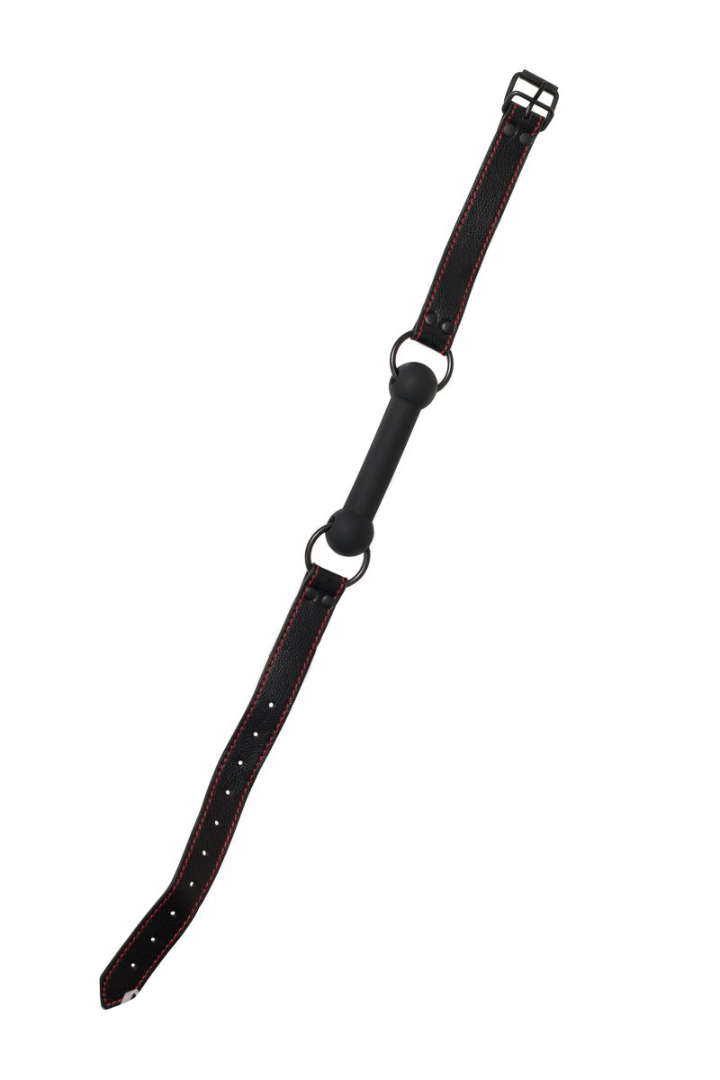 Черный кляп-трензель Infatuation 2