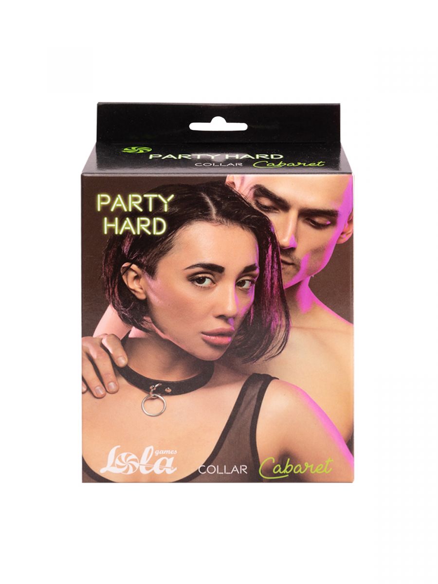 Черно-красный ошейник Cabaret 11