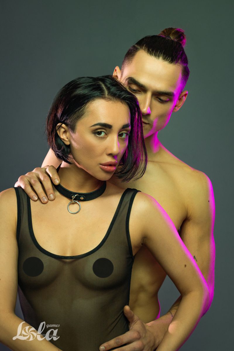 Черно-красный ошейник Cabaret 5