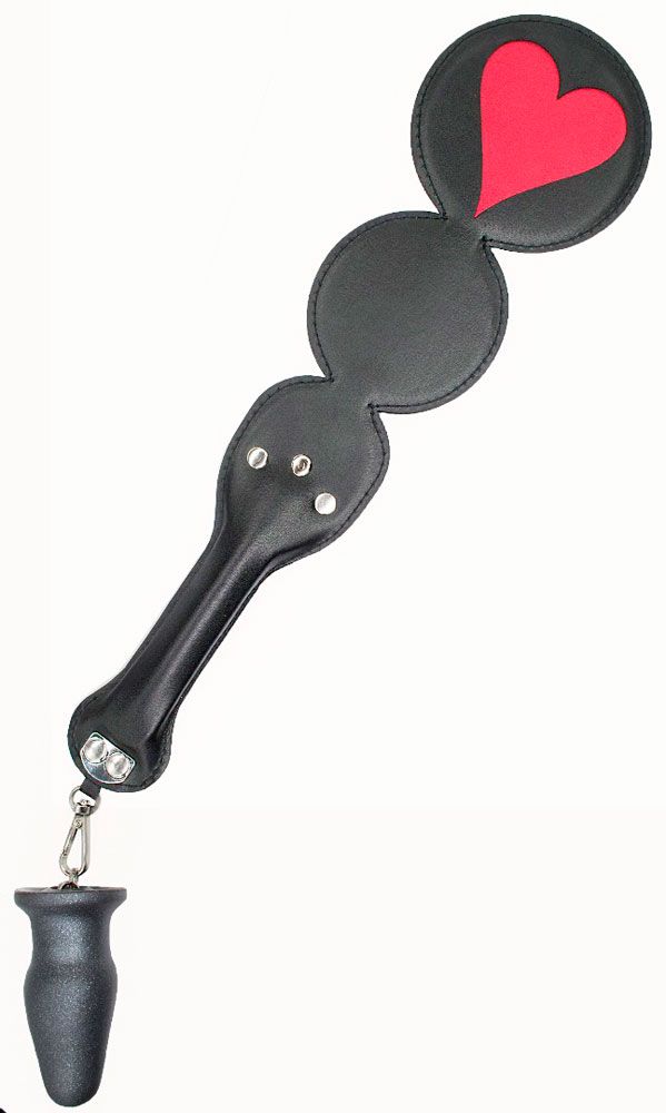 Шлёпалка "Черви" с анальным плагом 2